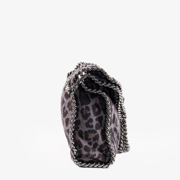 Stella McCartney Falabella Leopard-Print Flap Shoulder Bag - Picture 3 of 13